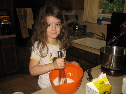 Juliet Making Cookies