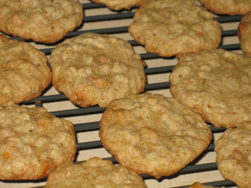 Butterscotch Cookies With Rice Krispies
