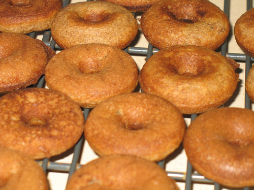 Baked Cinnamon Mini Donuts