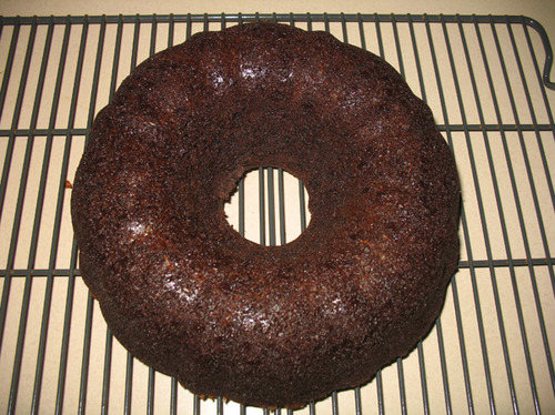 Low Fat Chocolate Zucchini Cake