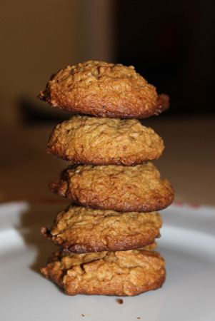 Peanut Butter Oatmeal Cookies