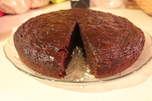 healthy chocolate zucchini cake