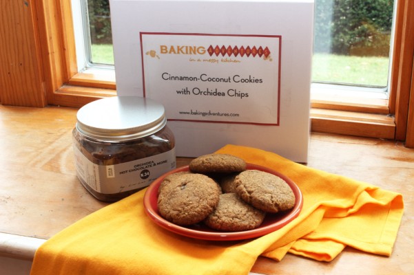 Cinnamon-Coconut Cookies with Orchidea Chips