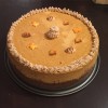 Pumpkin Cheesecake with Chai Frosting