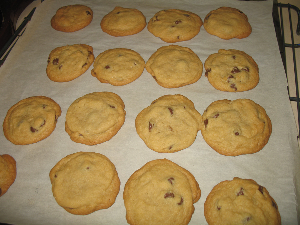 cookies on sheet