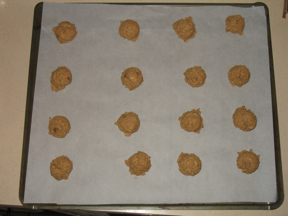 batter on tray