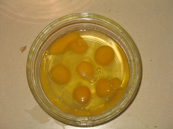 six eggs