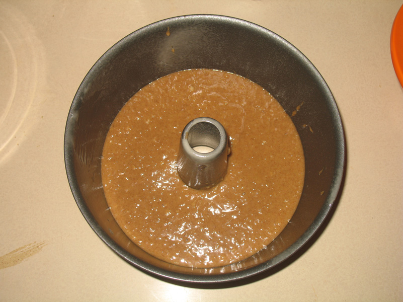 small batter in big pan