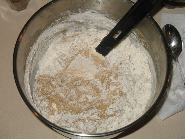 added flour