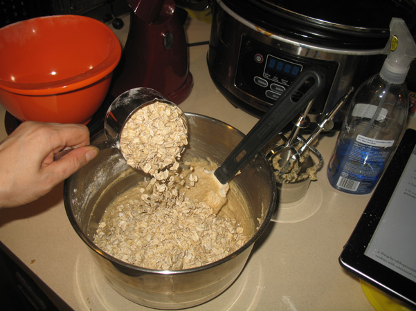 adding oats