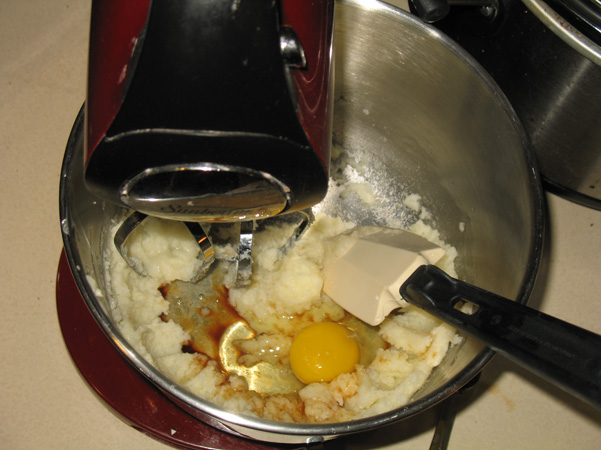 eggs and vanilla