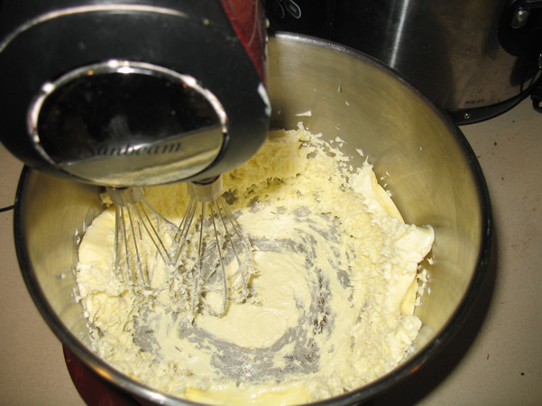 whipping butter