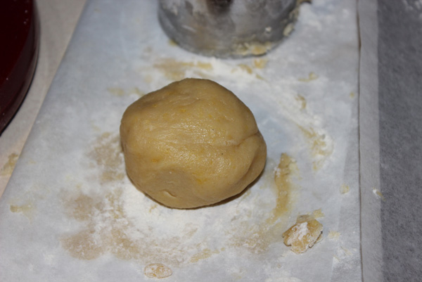 cookie dough ball