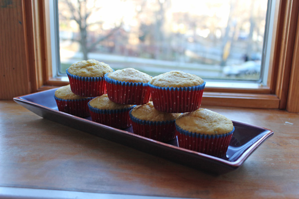 muffins in window