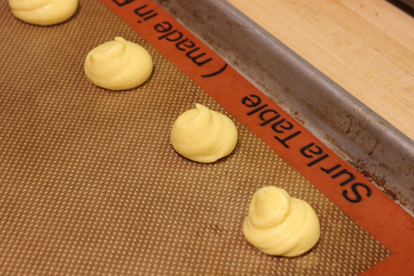 pate a choux on silpat