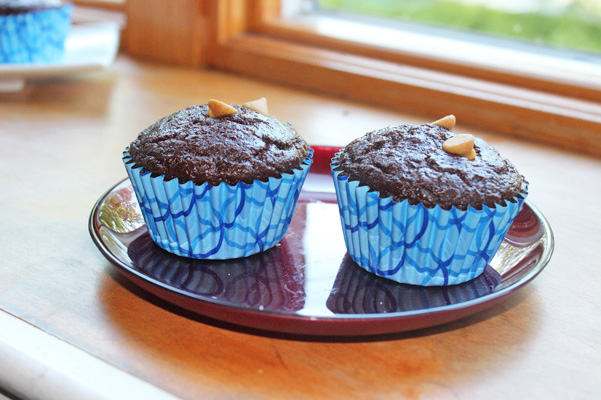 espresso muffins with peanut butter chips