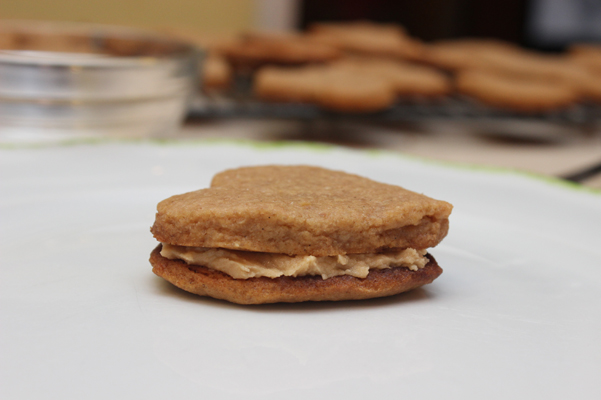 peanut butter sandwich cookies