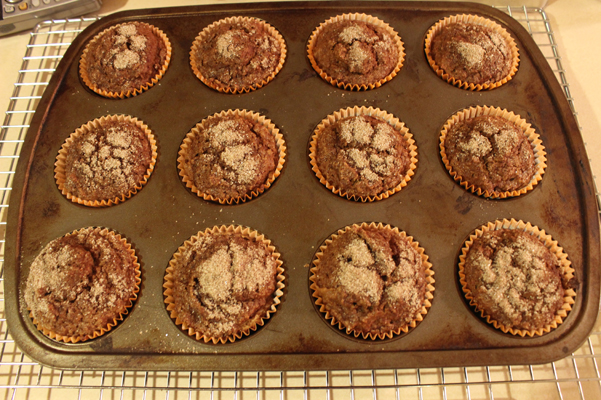 muffins in tin
