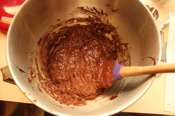 chocolate coconut espresso cookie batter